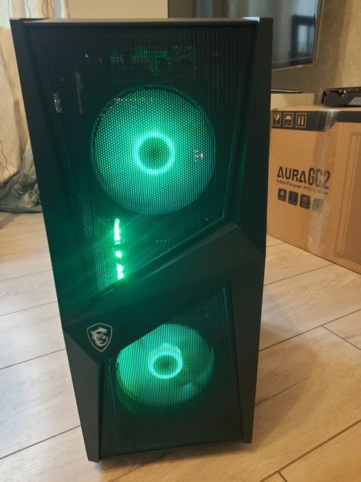 Продам игровой системный блок ryzen 5 5500 6ядерный ram16 gtx 1070 8g