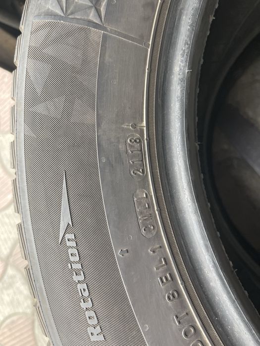 Шины 225/60 R17 Nexen б/у пара зима 6мм U1