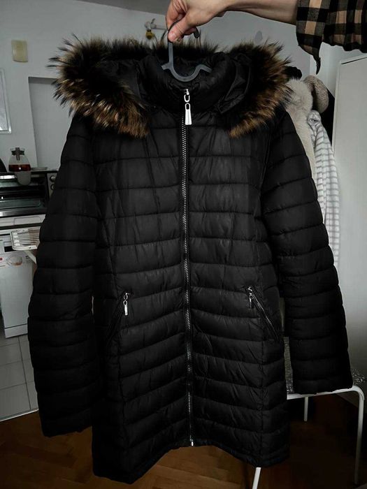 Kurtka-parka damska - сiepła i dobrej jakości rozmiar eur 38-40