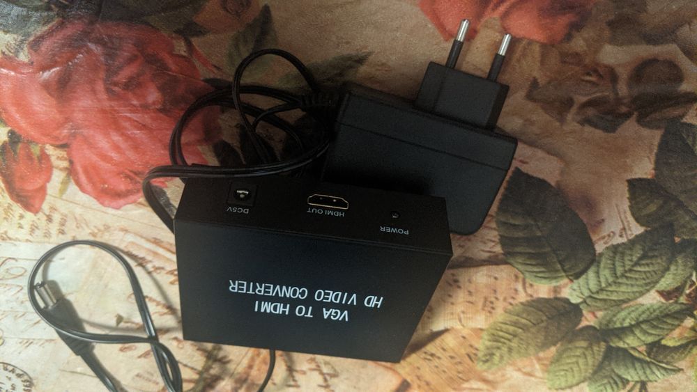 VGA на HDMI, переходник, конвертер