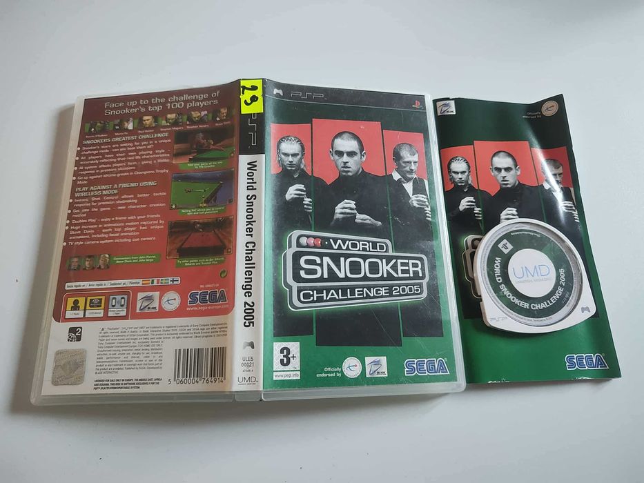Gra PSP PlayStation World Snooker Challenge 2005 Lubieszów