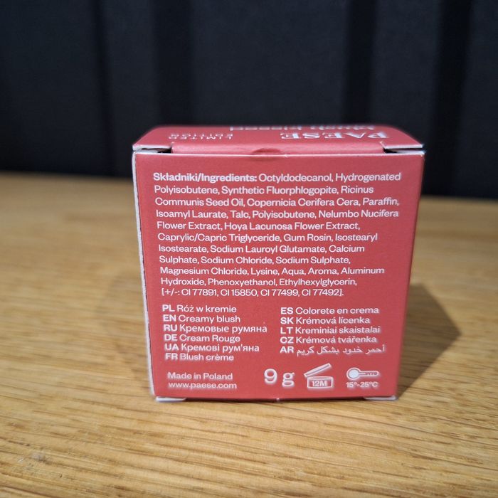 PAESE róż w kremie 01 blush kissed