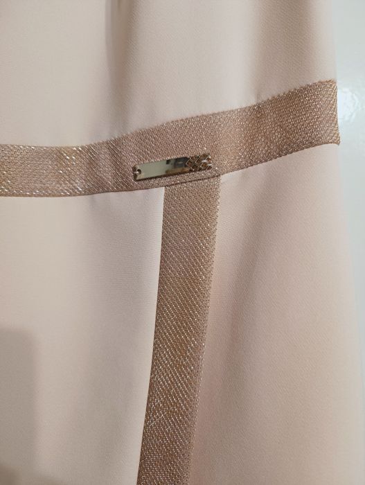 Nowa sukienka pudrowy róż M 38