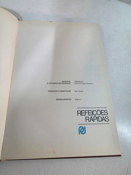 PA4 Livro - Culinária - Refeições Rapidas - Enciclopedia da Mulher