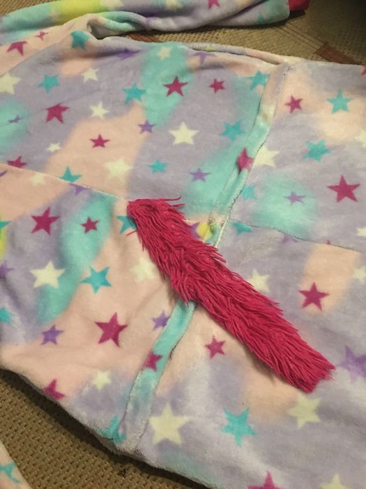 Jednorożec unicorn Kigurumi S kombinezon ciepły miły