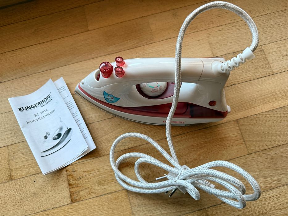 żelazko parowe Klingerhoff KF7014 steam spray iron