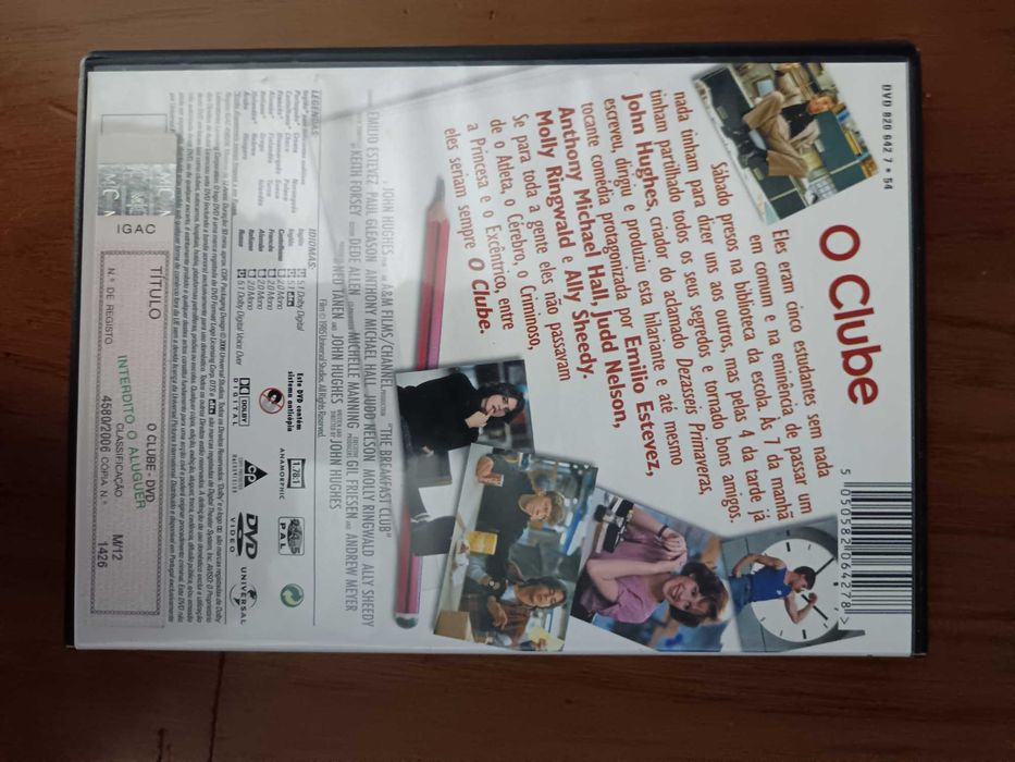 filme dvd original - o clube