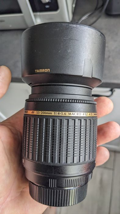 Tamron AF 55-200mm MARCO stan bdb Nikon 

1:4-5.6

MACRO

1:4-5.6

MARCO