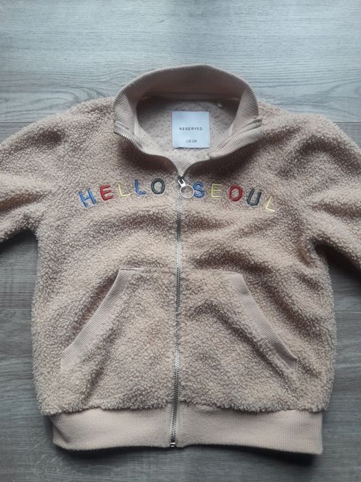 Bluza 116 dziewczęca zapinana Reserved