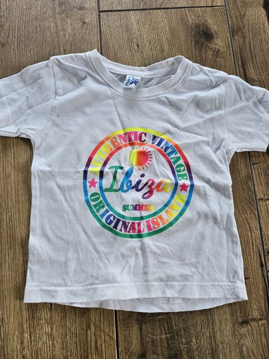 Bluzka t-shirt dziecięca dziewczeca 2 lata 86/92 ibiza