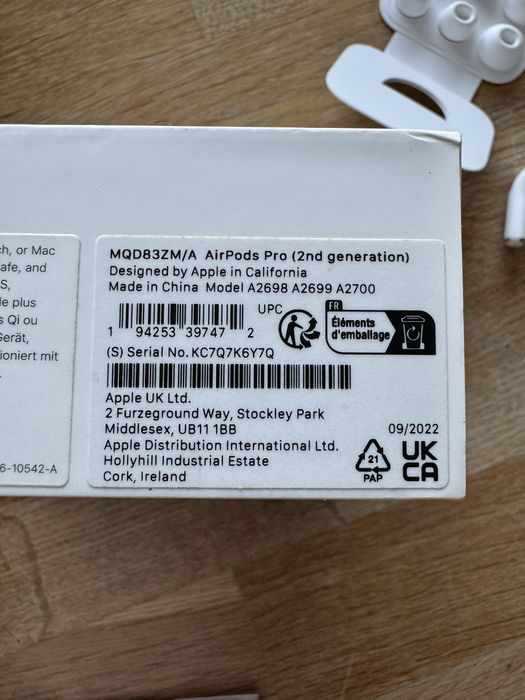 Słuchawki AirPods Pro 2