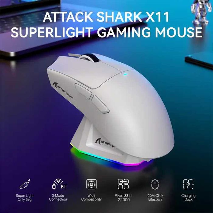 Attack Shark X11 нова