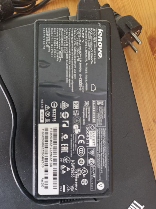 Lenovo ThinkPad W540 + stacja dokująca + przejściówka