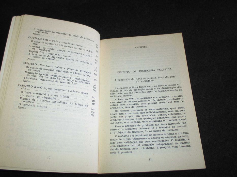 Livros Manual de Economia Política K. V. Ostrovitianov Completo