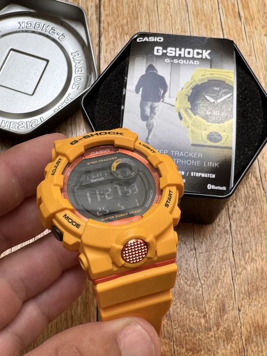 G-shock GBD-800 laranja