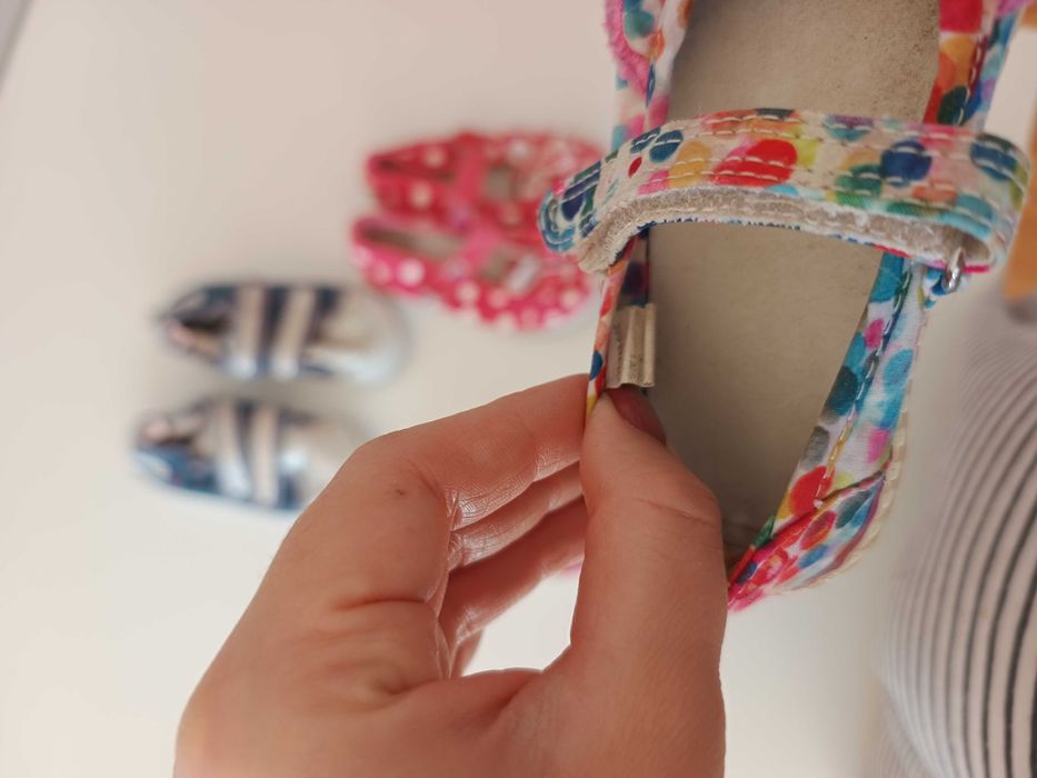 trampki buciki dla dziewczynki po przedszkolu 26 25 na rzepy ciapcie