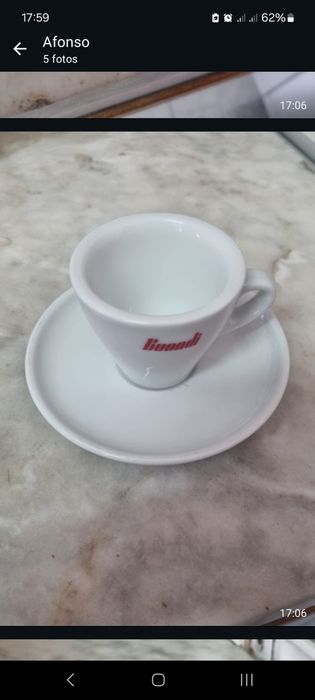 Chávenas de café colecção