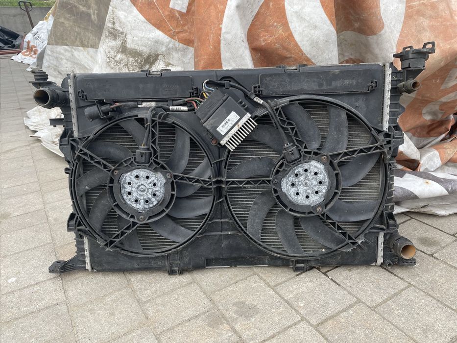 Wentylatory chłodnicy 3.0tdi CDUC 245 KM  a6 a7 c7 4g 4g0 4g8