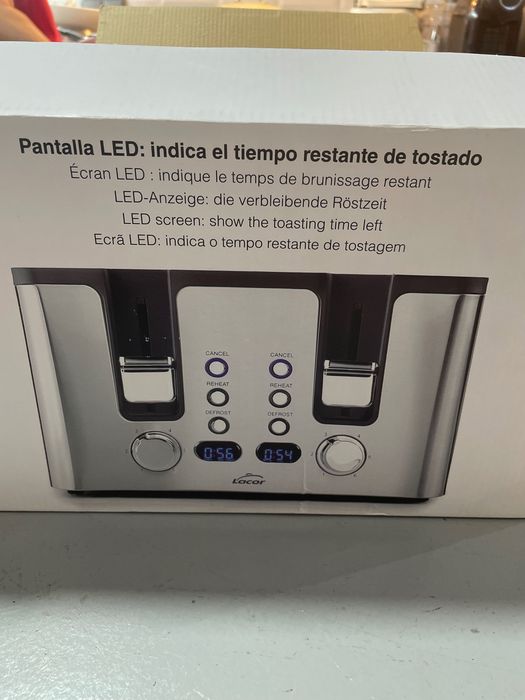 Torradeira Lacor Smart 4