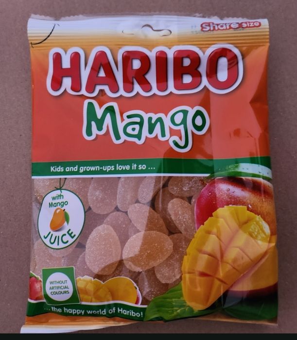 Żelki Haribo Mango 10 paczek