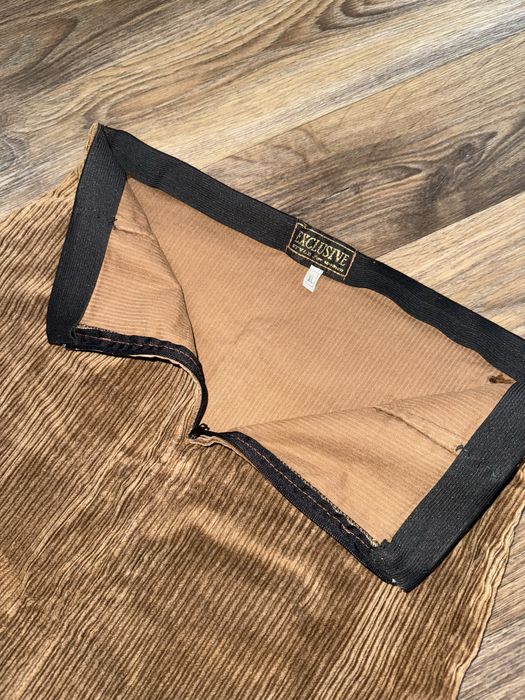 Вельветовая женская юбка