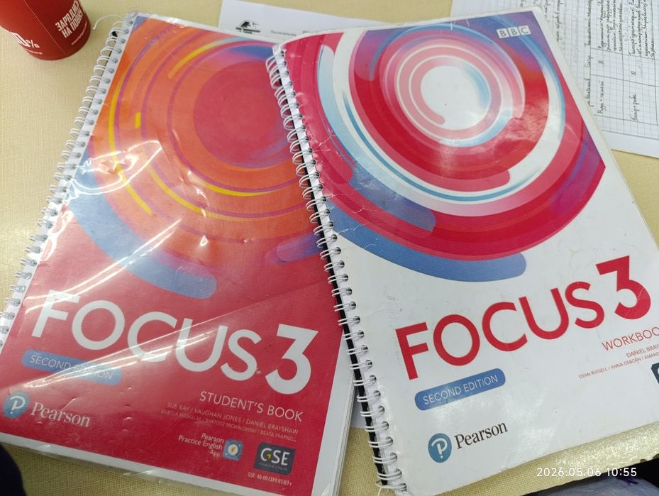 Продам фокус 3. Workbook students book