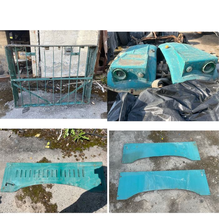 Крила обліцовка кабіни решітка боковина Краз 256