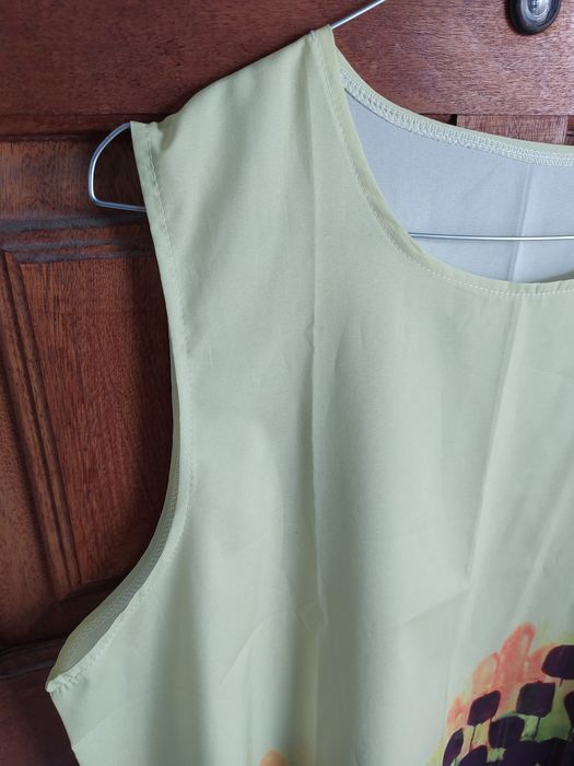 Green Strap Top, Size XL/XXL, New64284173018755122