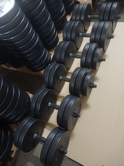 Гантели наборные по 8 кг , 10 кг , 12.5 кг , 15 кг , 17.5 кг , 20 кг р