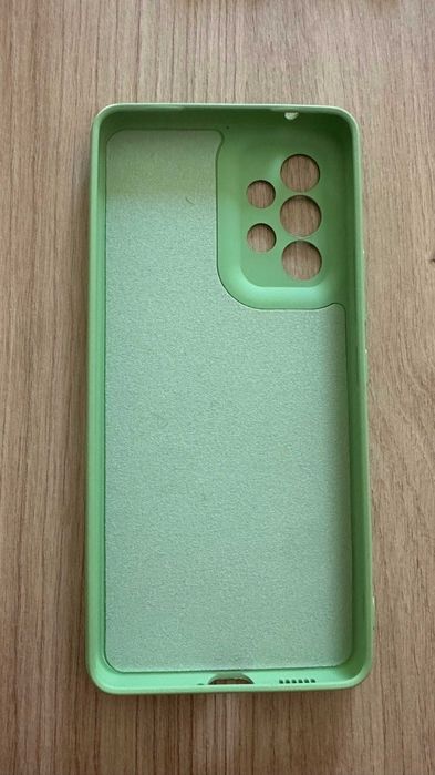 ETUI do Samsunga A53 plecki zielone matowe jak NOWE!