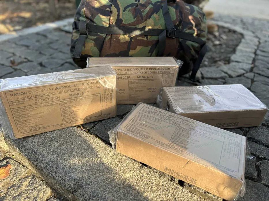 Французский сухпай/сухой паек Франции/Французький сухпай/добовий пайок