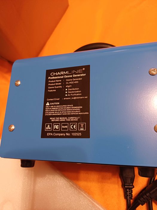 Озонатор повітря. Озоногенератор Charmline.