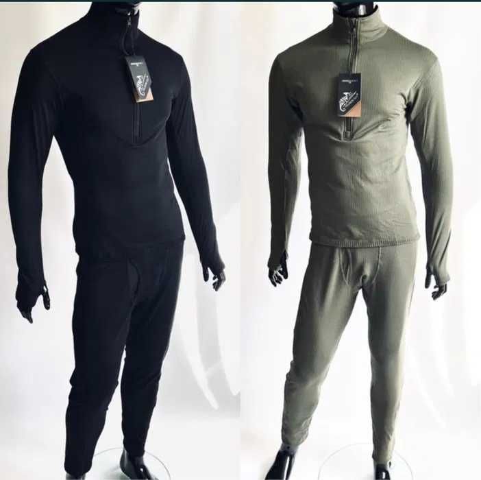 Термобілизна level 2 helikon tex, левел 2 термо хелікон олива, чорна