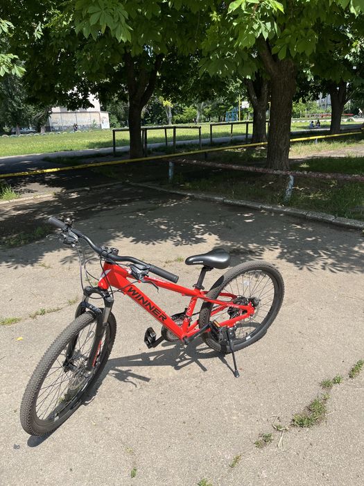 Подростковый велосипед Winner Bullet , колеса 24’’