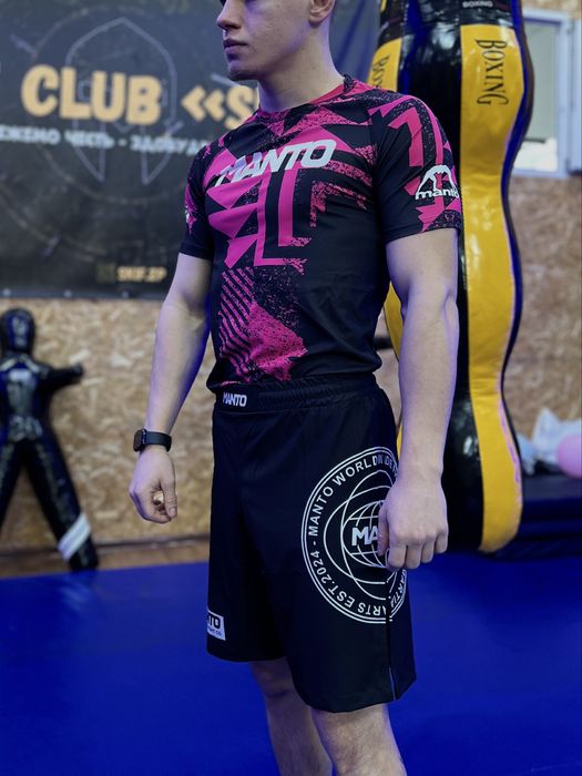 Комплект Рашгард + Шорты Manto / Для единоборств и спорта