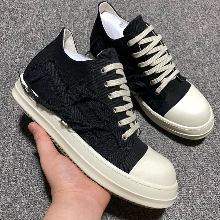 Кеди Rick Owens Ramones Slashed low/drkshdw/size 37-45/Преміум якість!