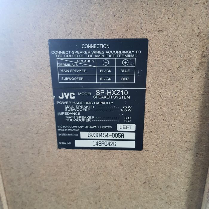 Музичний центр JVC CA-HXZ10