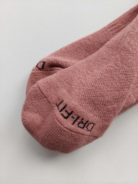 Ciemny brudny pudrowy róż skarpety NIKE oryginalne rozmiar 42-46