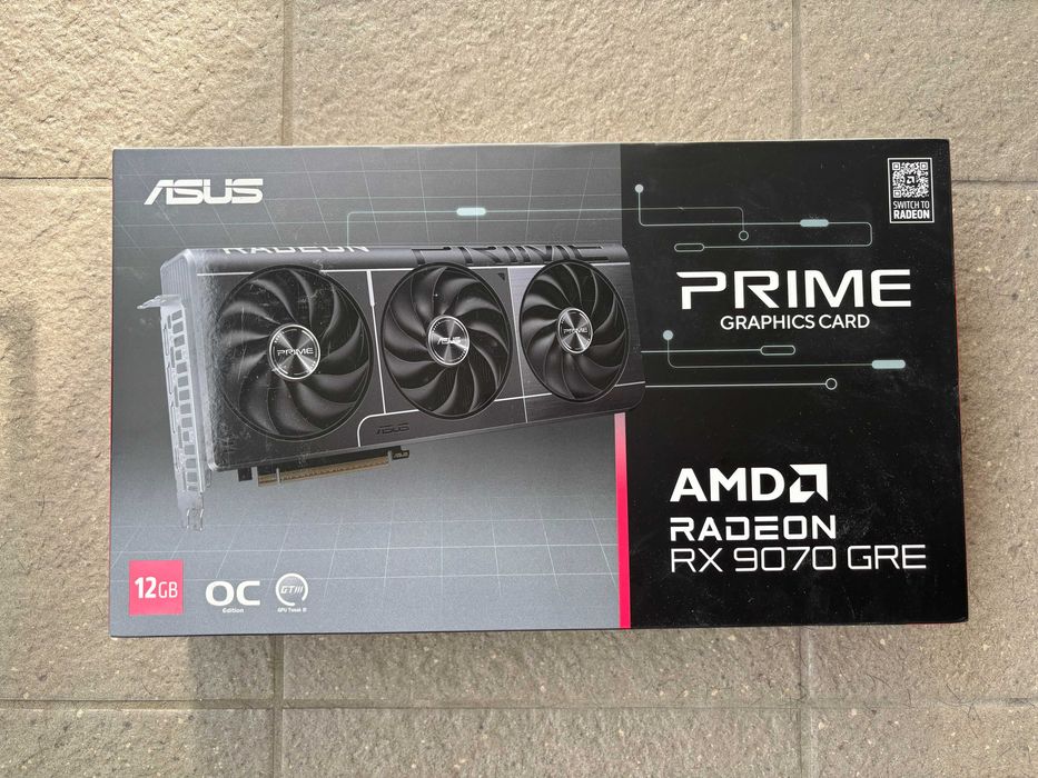 Karta graficzna ASUS Prime Radeon RX 9070 GRE OC 12GB