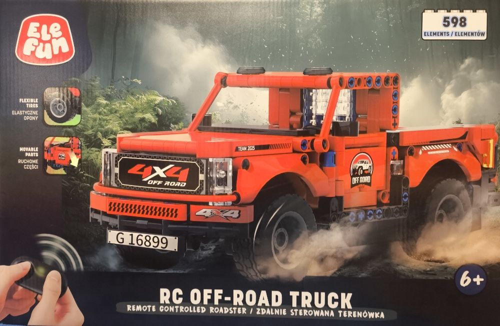 Elefun Klocki zdalnie sterowana terenówka do wyboru 2 modele