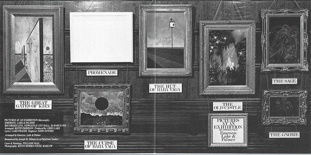 Emerson, Lake & Palmer - - - - - Pictures at an Exhibition - - - - -CD
