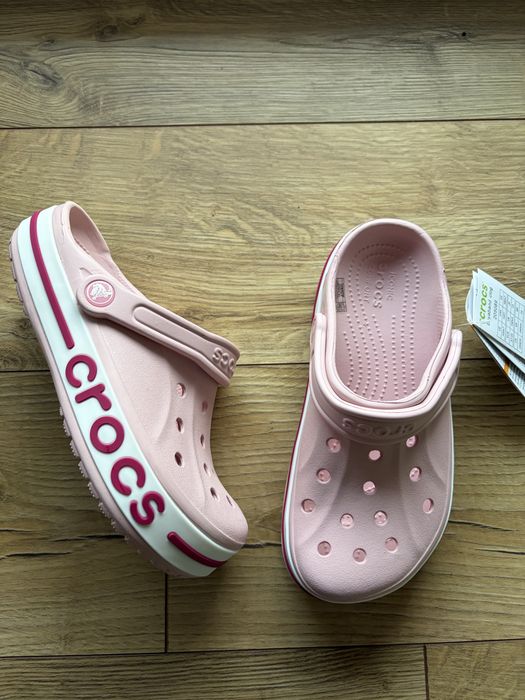 Crocs pudrowy róż klapki 37-38