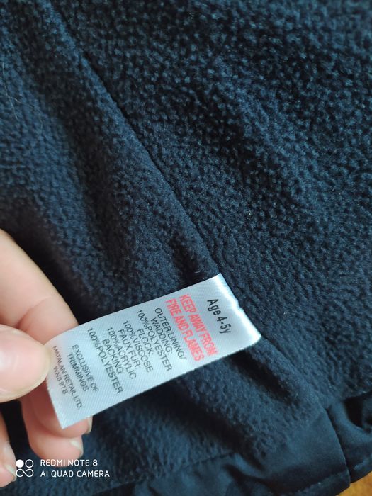 Тепла курточка Next для дівчинки 4-5 років