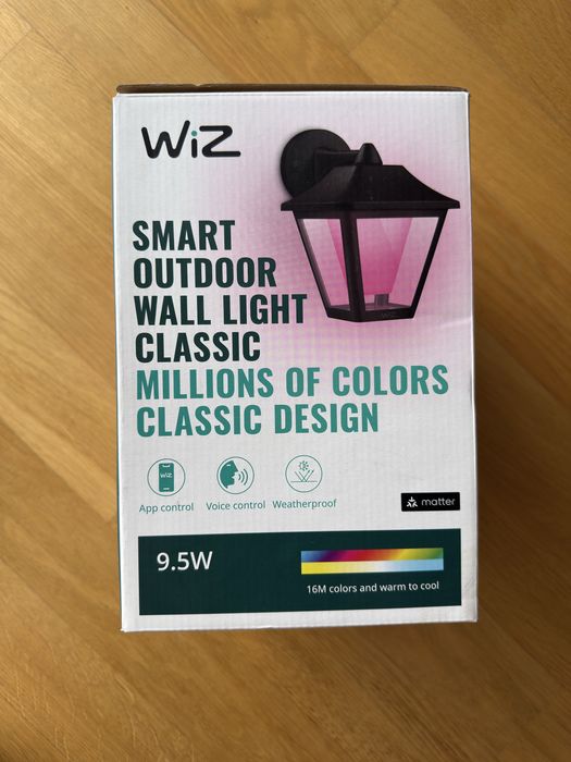 Lampa zewnętrzna WiZ