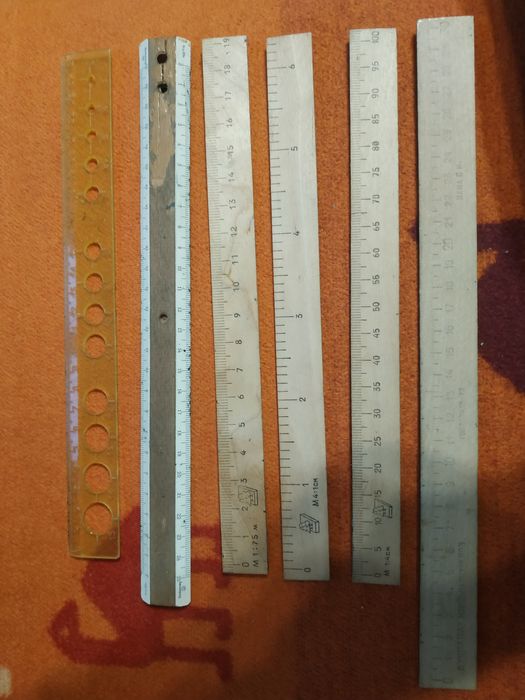 Линейки времён СССР