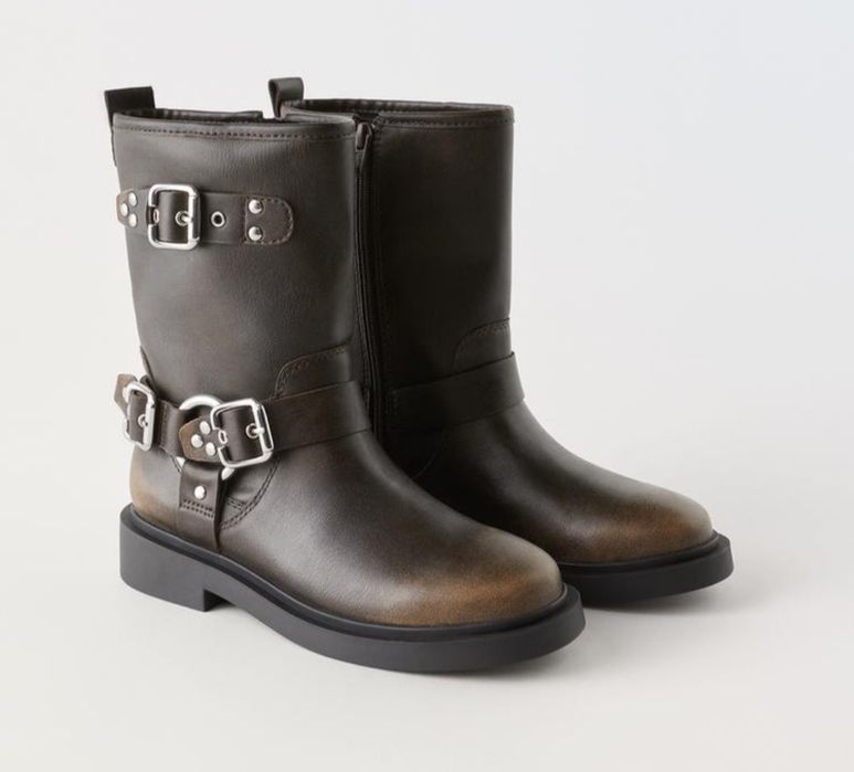 Zara Чоботи червики 22,9см