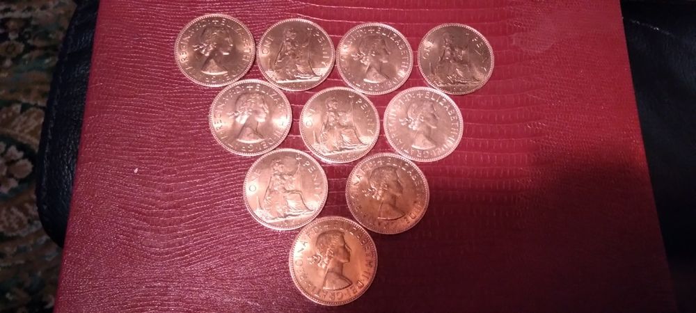 Monety jedno pensowe