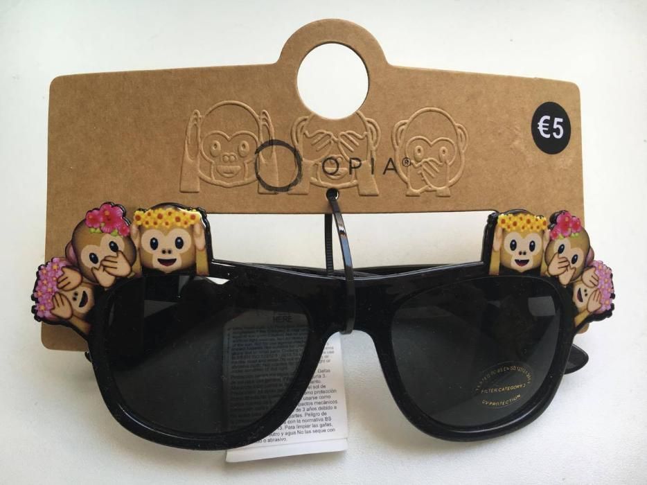 Okulary przeciwsłoneczne Emoji Monkey Primark