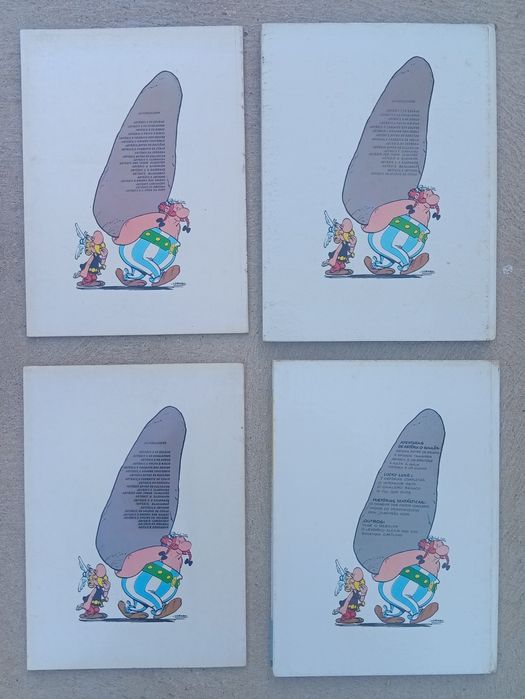 Conjunto de livros do Astérix