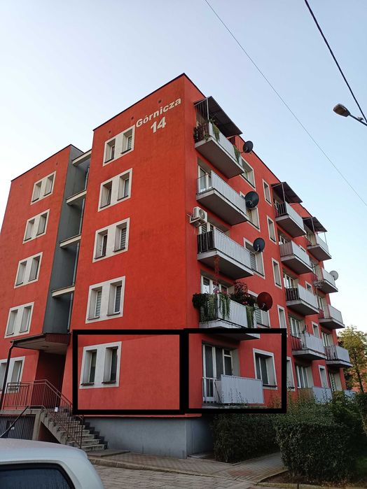 Okazja ! Na sprzedaż M-3 z BALKONEM na parterze / bez mebli - przygotowane do remontu ! Rybnik - Chwałowice